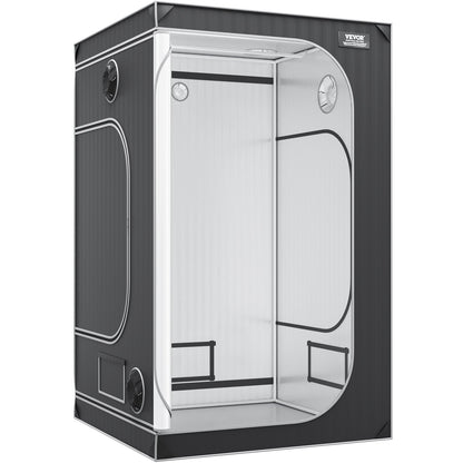 Grow Tent 48 x 48 x 80 in Indoor Growing Tent Hydroponic Window Door Tray V952-ZZZPJSJSJTHSH2RLQV0