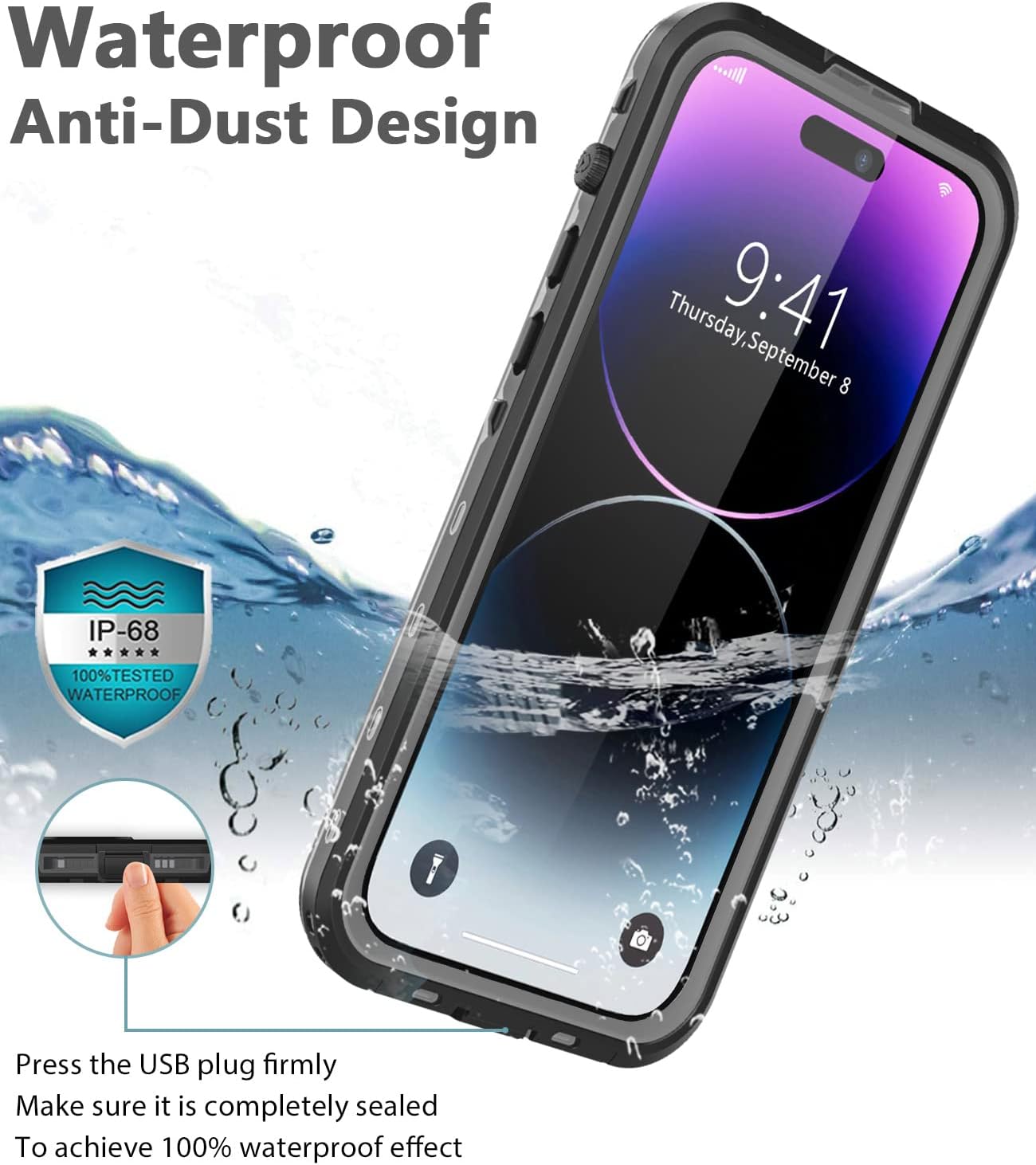 iPhone 14 Pro Max Waterproof Case V957-AM0003K