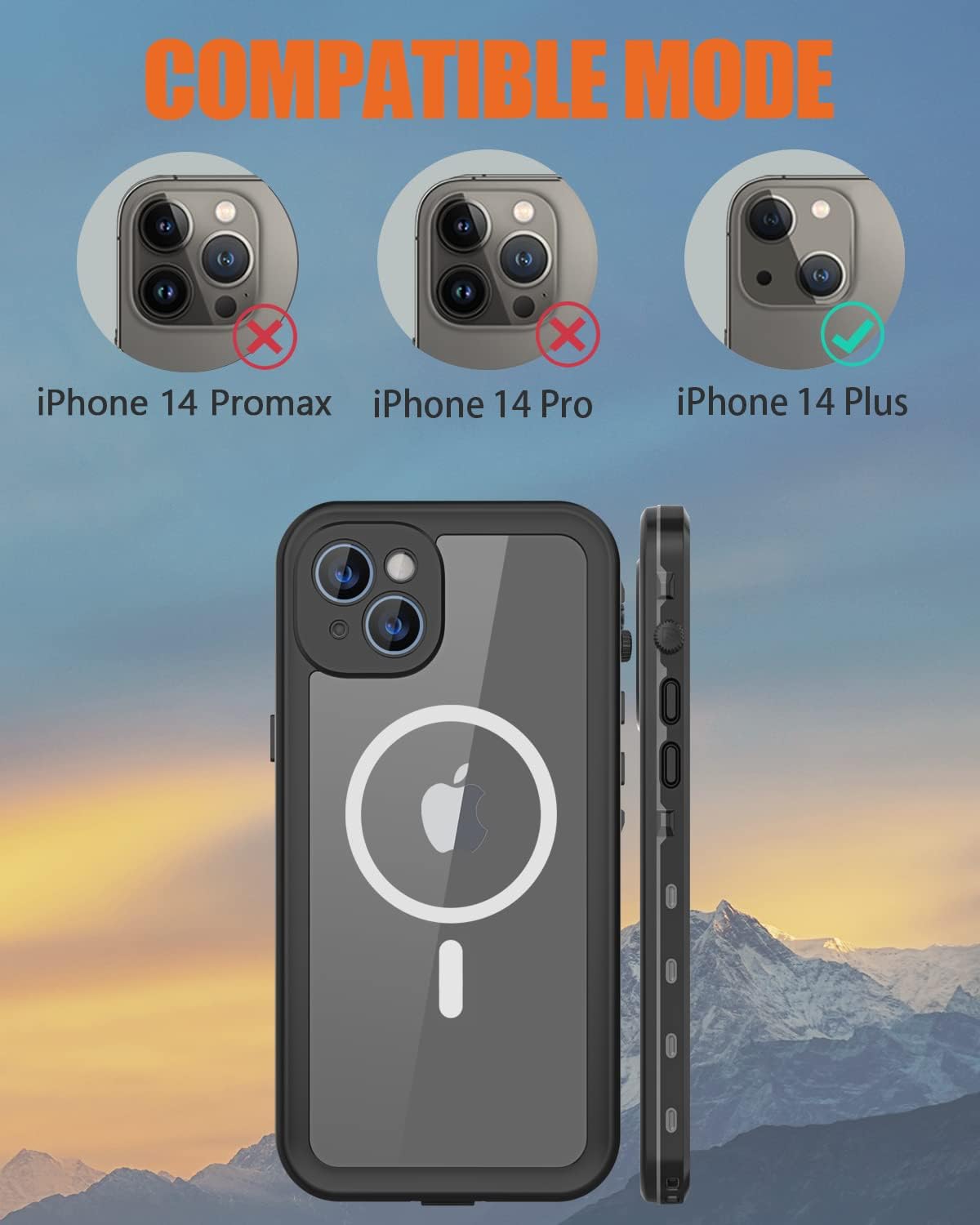 iPhone 14 Plus Waterproof Case V957-AM0004K