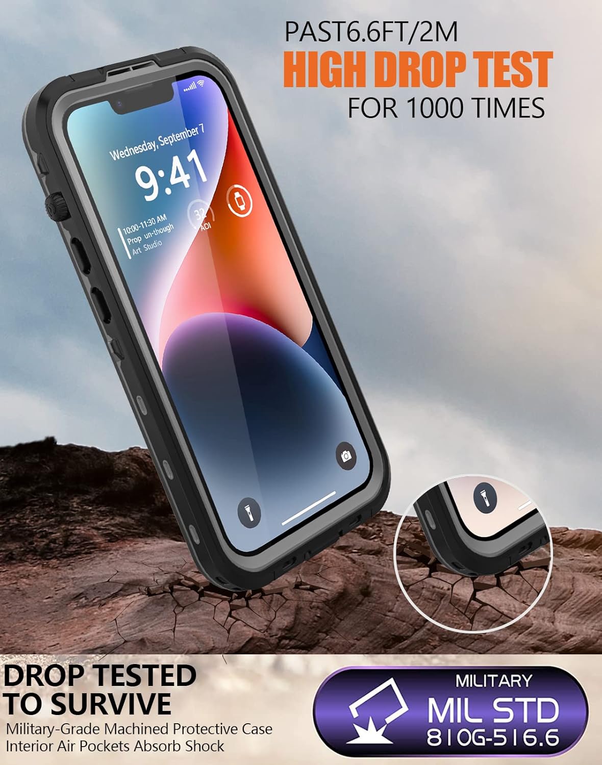iPhone 14 Plus Waterproof Case V957-AM0004K