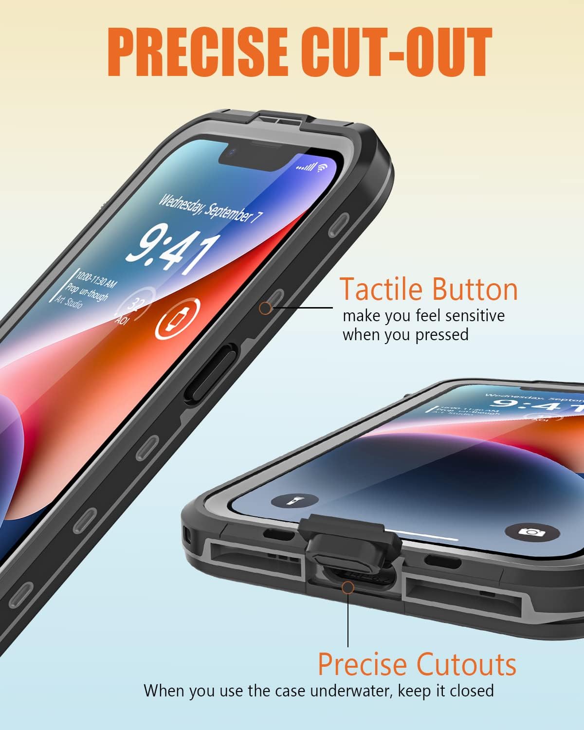 iPhone 14 Plus Waterproof Case V957-AM0004K