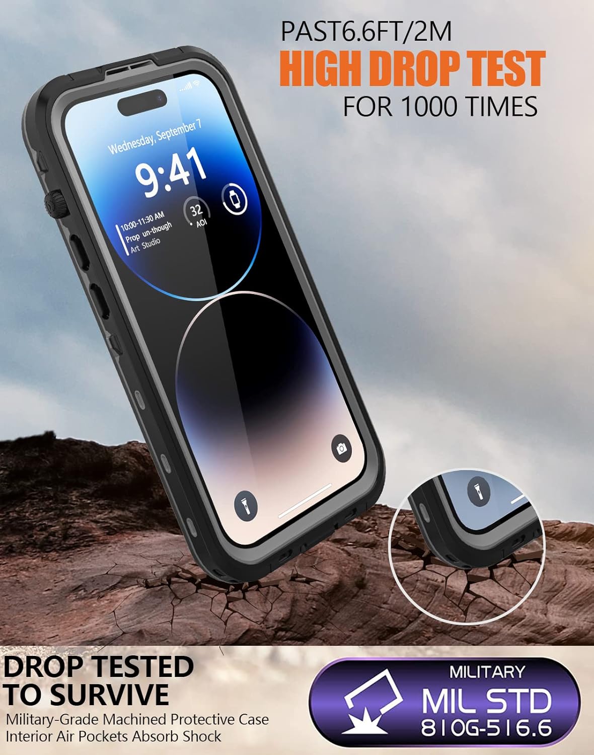 iPhone 14 Pro Waterproof Case V957-AM0006K