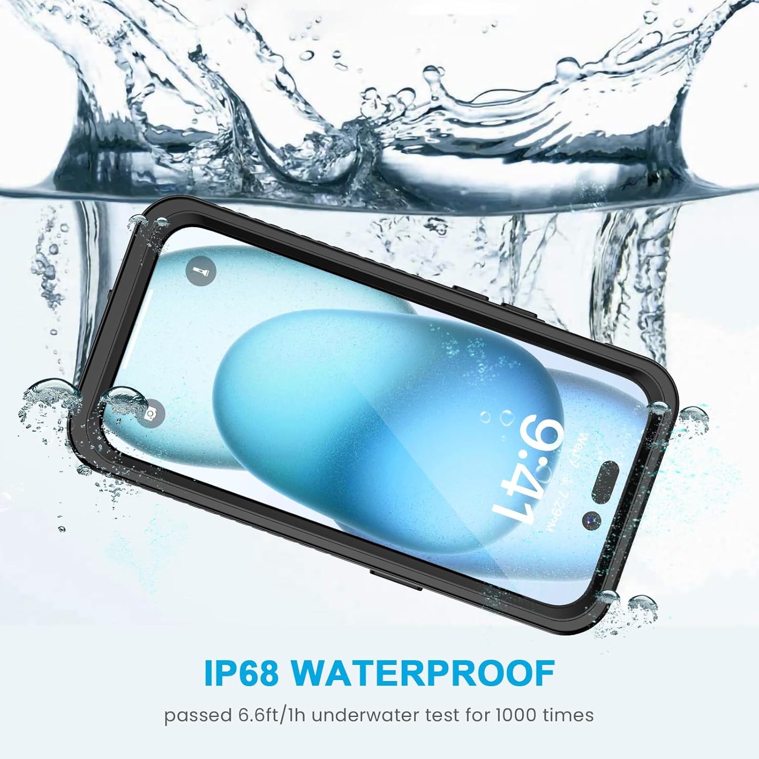 iPhone 15 Waterproof Shockproof Case V957-AM0049K