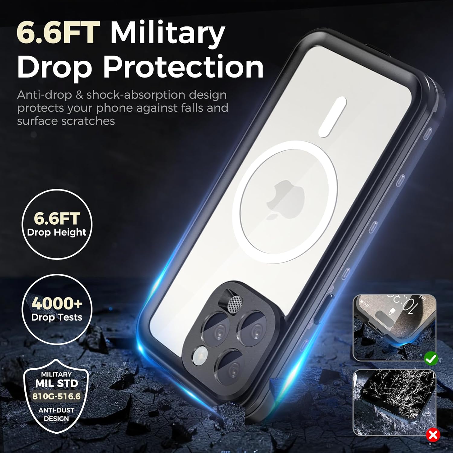 iPhone 15 Pro Waterproof Case V957-AM0050K