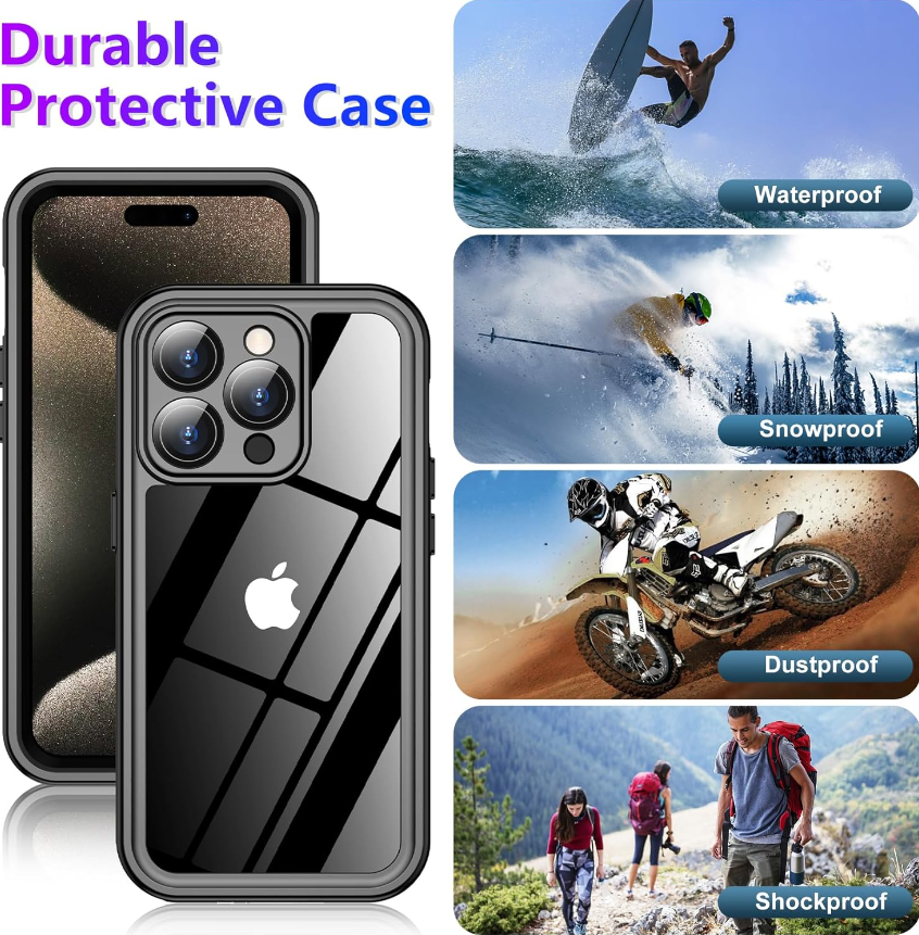 iPhone 15 Pro Max Waterproof Case V957-AM0052K