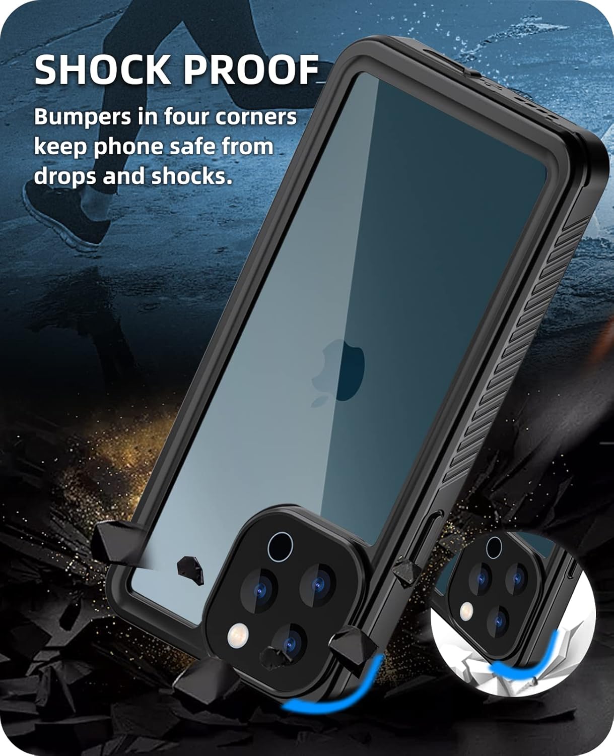 iPhone 12 Pro Max Waterproof Case V957-AM0056K