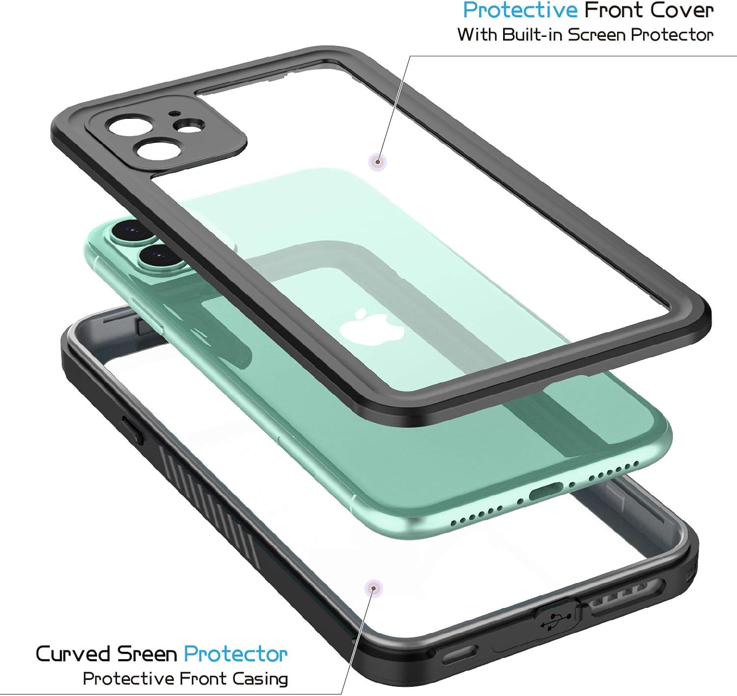 iPhone 11 Waterproof Shockproof Case V957-AM0058K