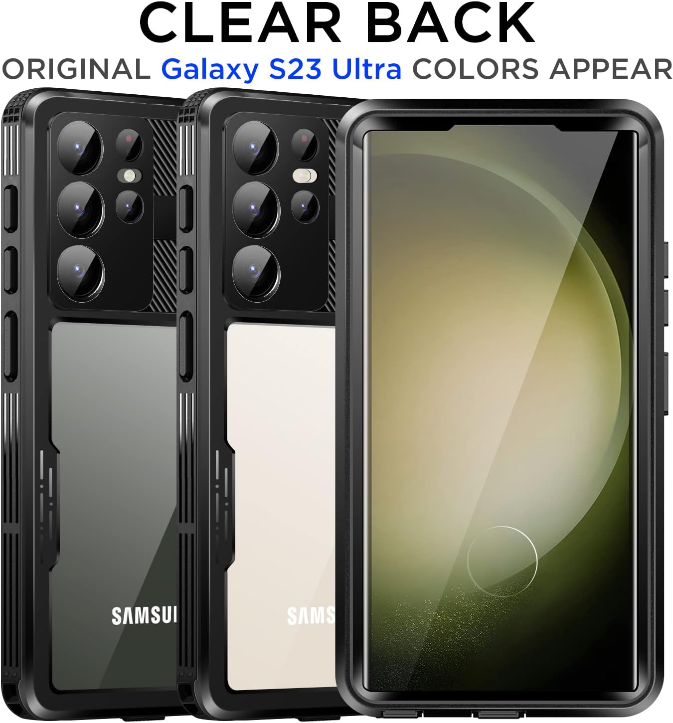Samsung Galaxy S23 Ultra Case Waterproof V957-AZM39671007K