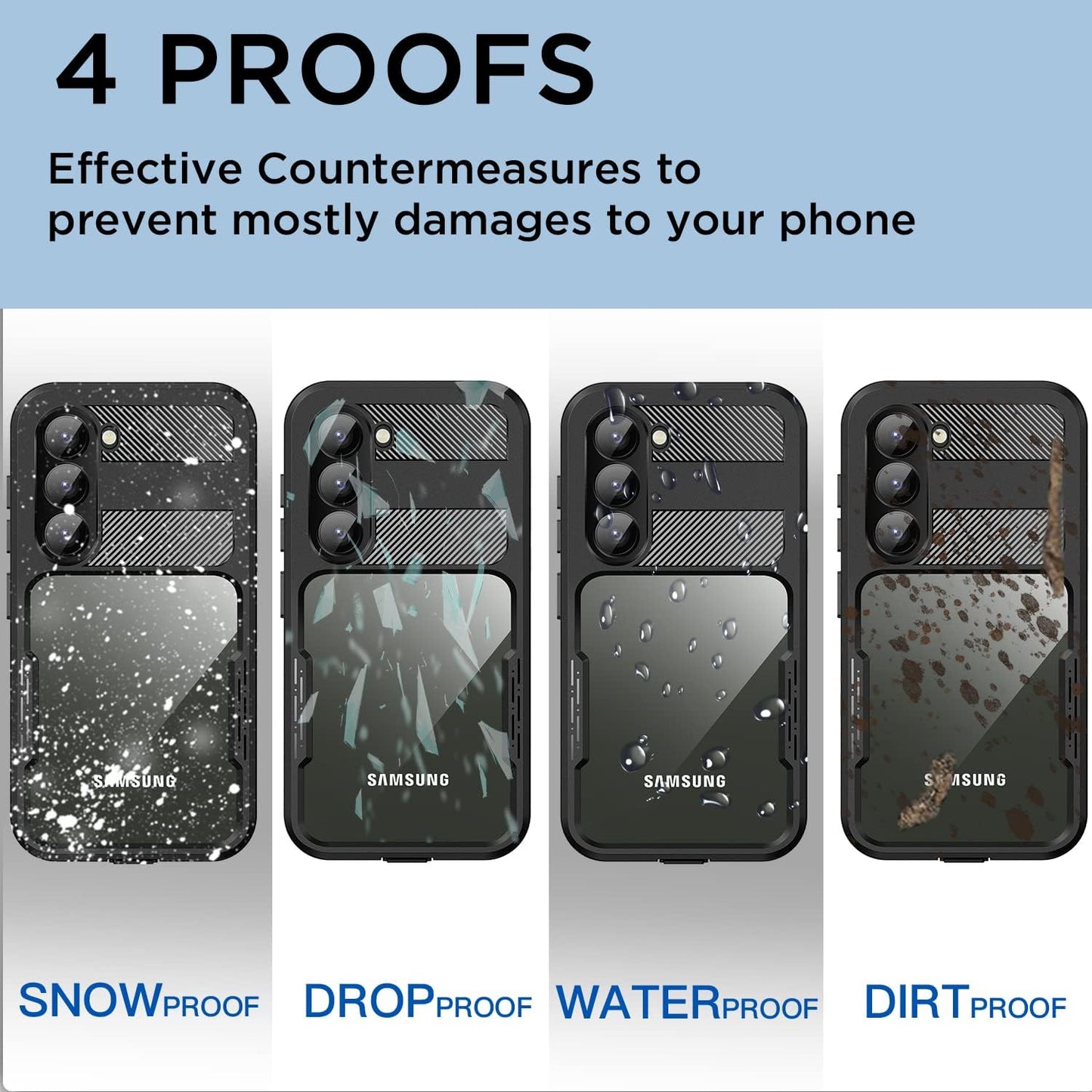 Samsung Galaxy S23 Waterproof Case V957-AZM39671009K