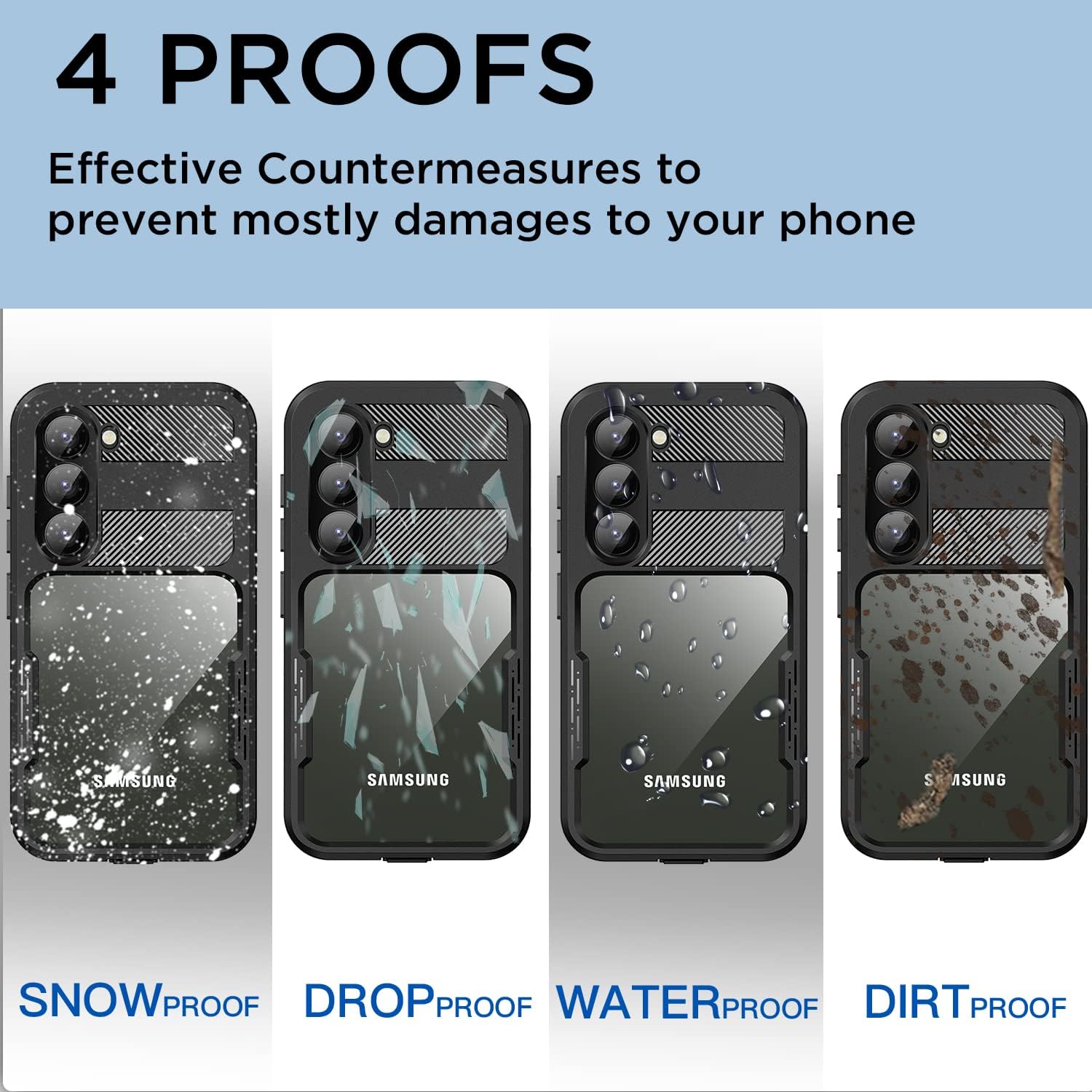 Samsung Galaxy S23 Waterproof Case V957-AZM39671009K