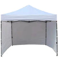Portable Water-Resistant Gazebo Side Walls - White / 2x2M/6M V957-MS-3639-POR-SNAP D-WHI