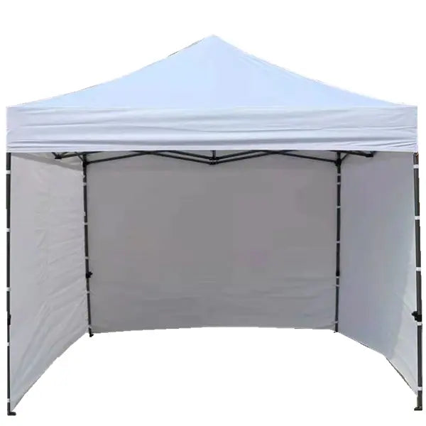 Portable Water-Resistant Gazebo Side Walls - White / 2x2M/6M V957-MS-3639-POR-SNAP D-WHI