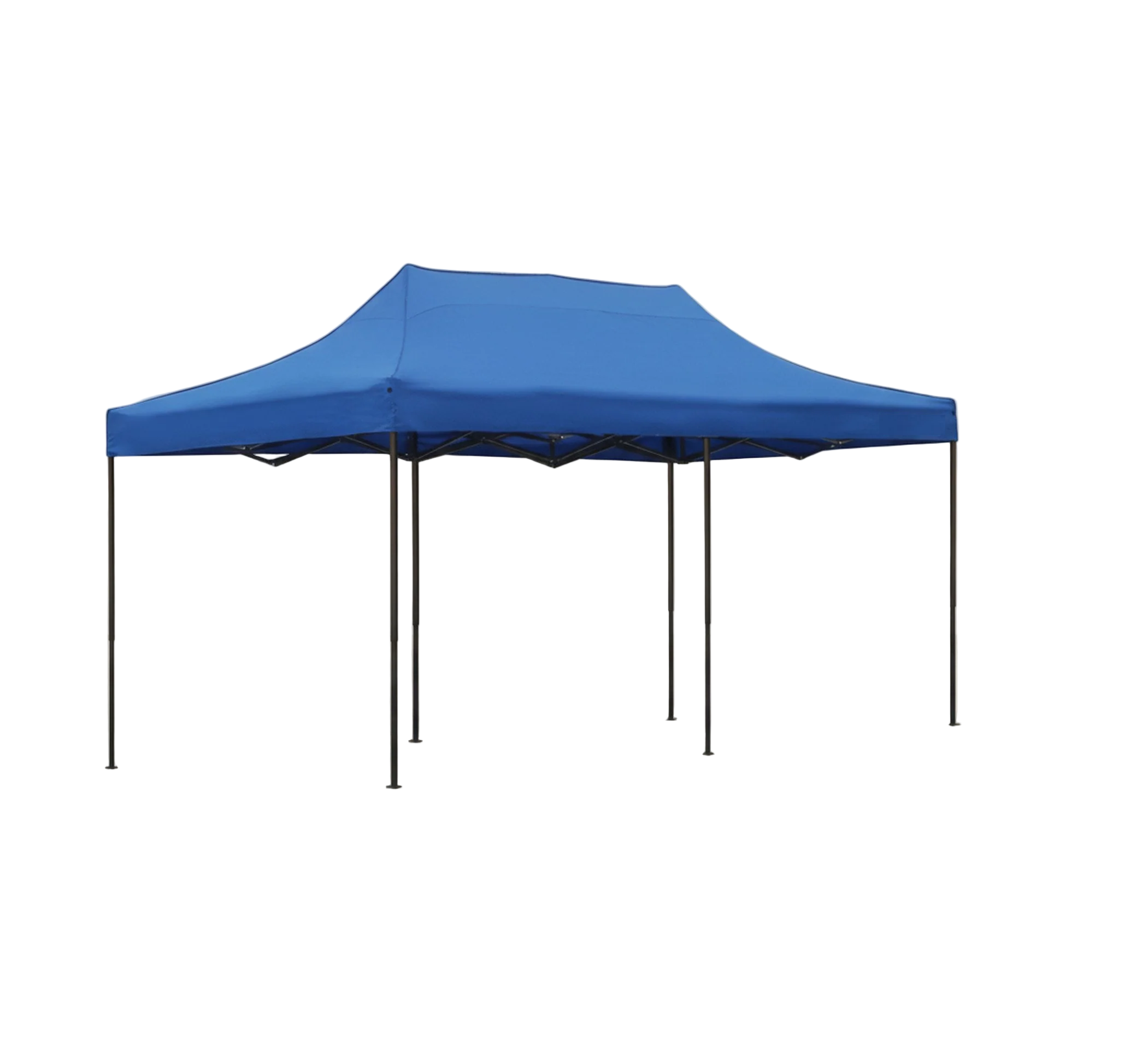 Portable Water-Resistant Gazebo 3x6 M - Blue / Without Sidewalls V957-MS-3703-POR-BLU
