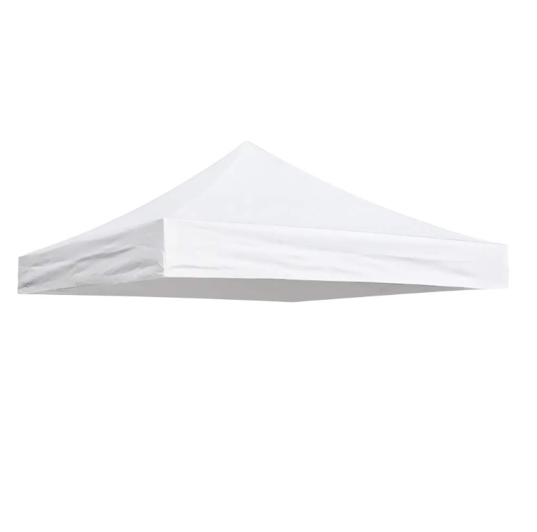 Gazebo Tent Top Cover Camping Beach Sunshade Shelter - White / 2x2M V957-MS-8982-GAZ-WHI