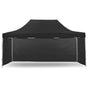 Portable Water-Resistant Gazebo 3x6 M - Black / With Sidewalls V957-MS-9566-POR-BLA