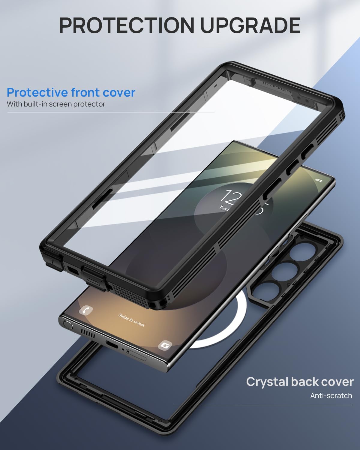Samsung Galaxy S25 Ultra Case Waterproof V957-SBSMWPS25U