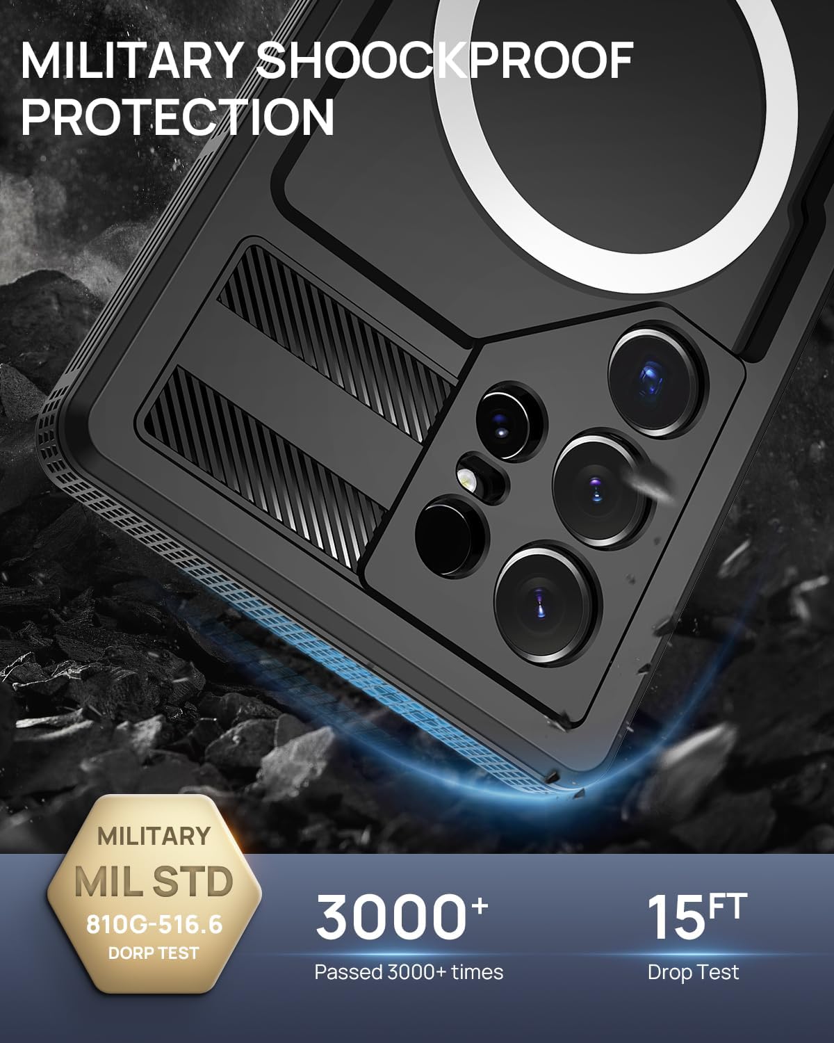 Samsung Galaxy S25 Ultra Case Waterproof V957-SBSMWPS25U