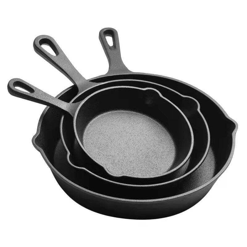 Cookware Sets Frying Cast Iron Pans Cast Iron Dish 16/20/26cm V957-SDCOCASN1907S