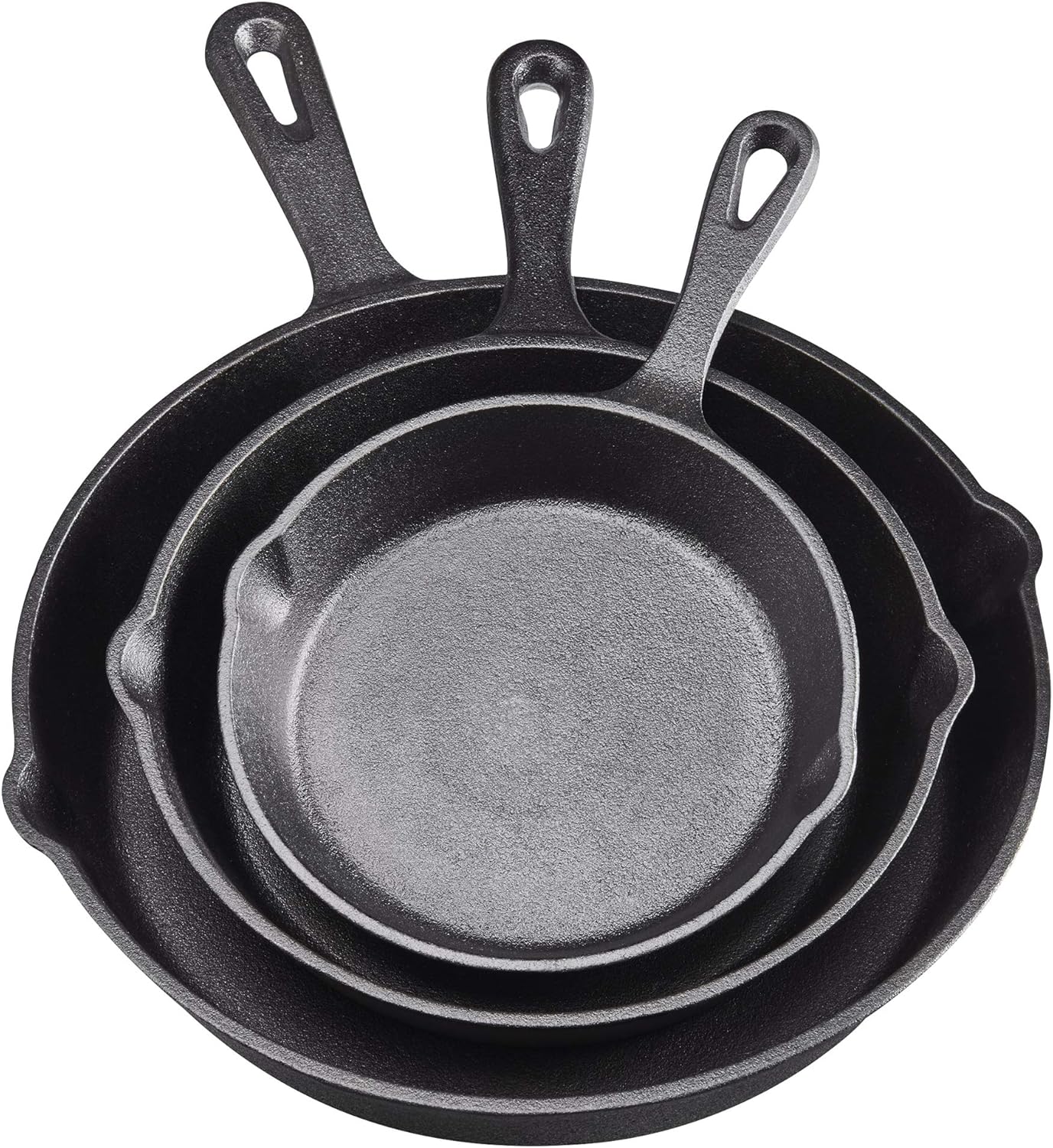 Cookware Sets Frying Cast Iron Pans Cast Iron Dish 16/20/26cm V957-SDCOCASN1907S