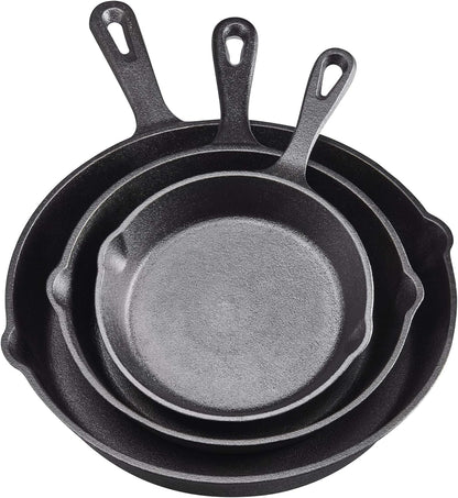 Cookware Sets Frying Cast Iron Pans Cast Iron Dish 16/20/26cm V957-SDCOCASN1907S