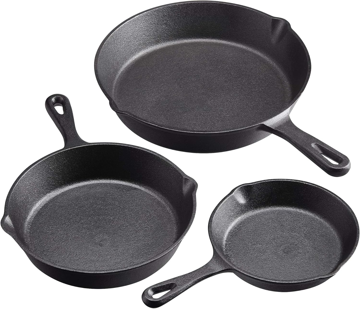 Cookware Sets Frying Cast Iron Pans Cast Iron Dish 16/20/26cm V957-SDCOCASN1907S