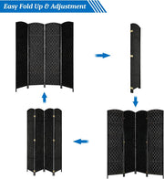Folding Room Divider Screen - Stylish Home Partition V957-SDFOROSN1930S