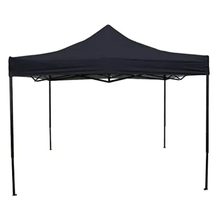 Portable Water-Resistant Gazebo 2x2 M - Black / With Sidewalls V957-SDGABLWIWIGASN3528S