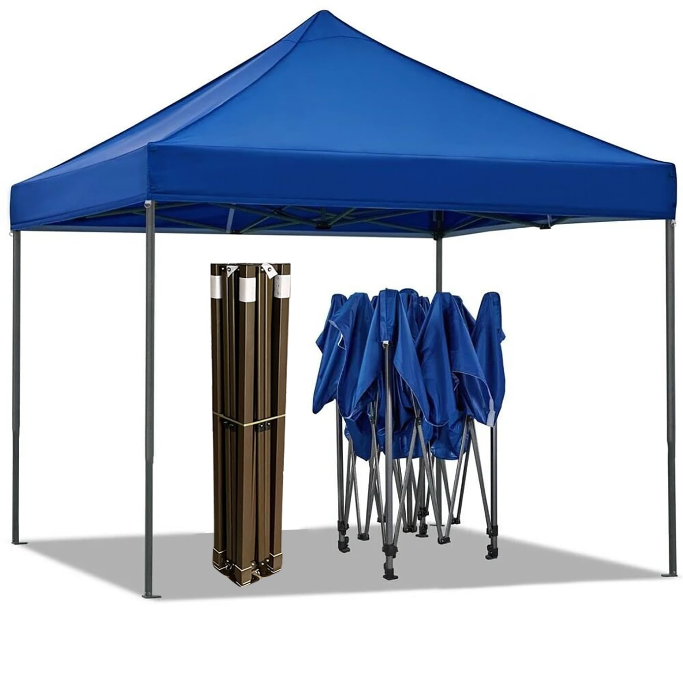Portable Water-Resistant Gazebo 2x2 M - Blue / Without Sidewalls V957-SDGAWHWIWIGASN3525S