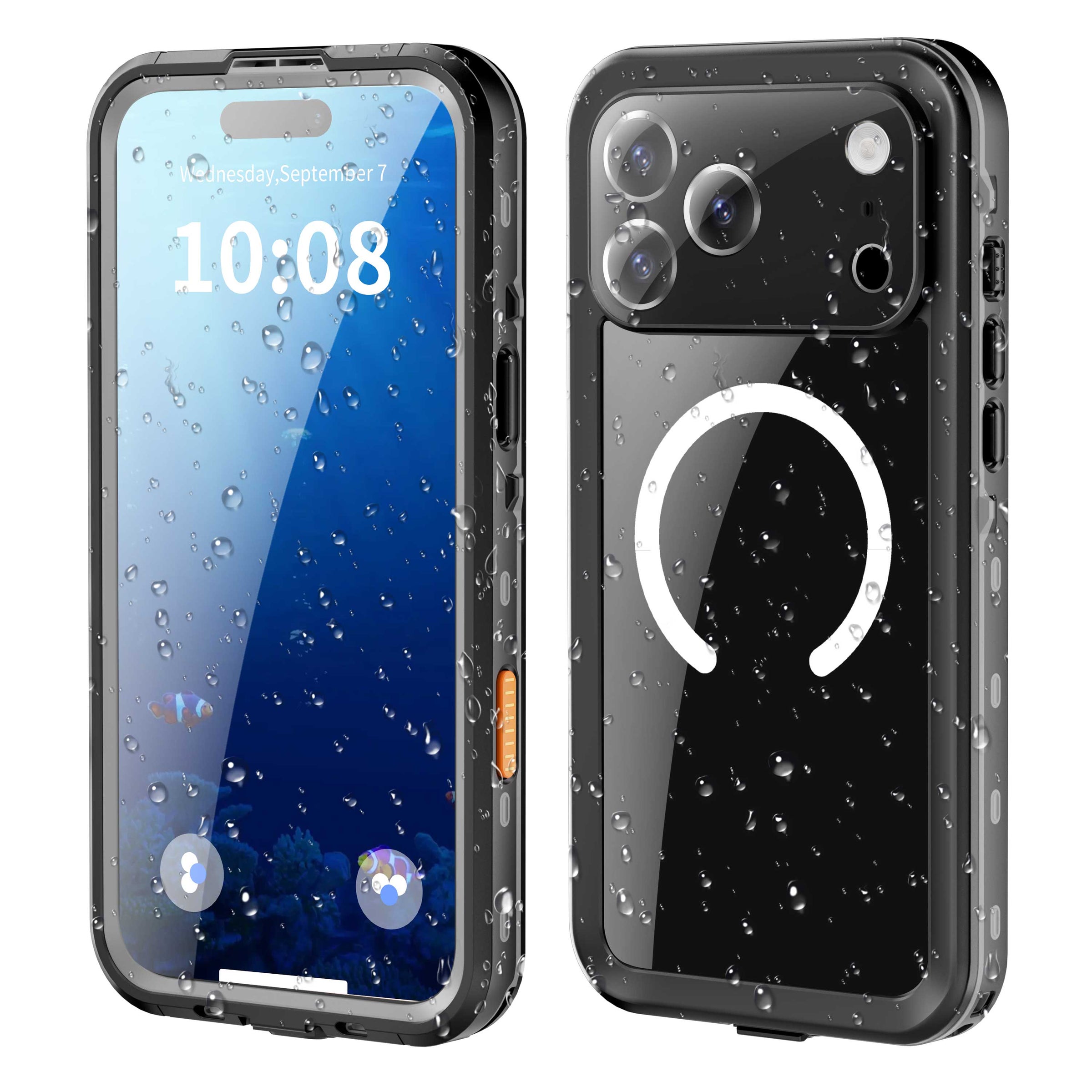 iPhone 17 Pro Max Waterproof Case Shockproof Case V957-SDIPMORE3685S