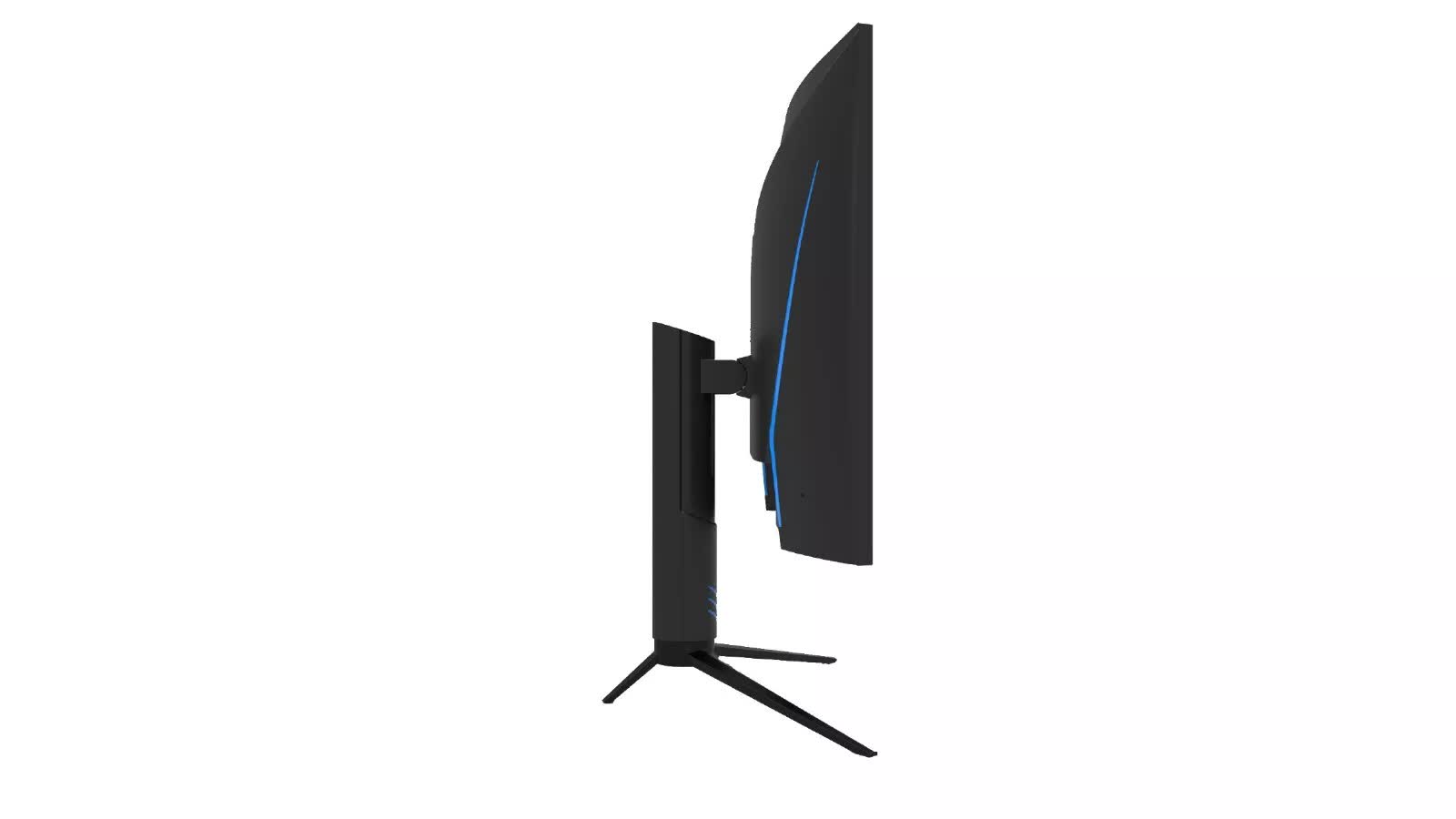 QMAX 31.5" Gaming Monitor Curved QHD 165Hz 2560*1440p 1ms with Build in Speakers Height Adjustable V958-32LK900HDM