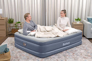 Bestway 2.03m x 1.52m x 51cm Tritech Air Inflatable Mattress Queen Built-in AC Pump V958-6713I