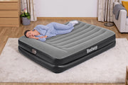 Bestway 2.03m x 1.52m x 46cm Tritech Air Mattress Queen Built-in AC pump V958-67403