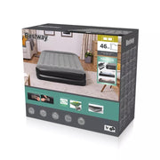 Bestway 2.03m x 1.52m x 46cm Tritech Air Mattress Queen Built-in AC pump V958-67403