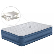 Bestway 2.03m x 1.52m x 46cm Fortech Snugable Top Air Inflatable Mattress Queen Built-in AC Pump V958-69075