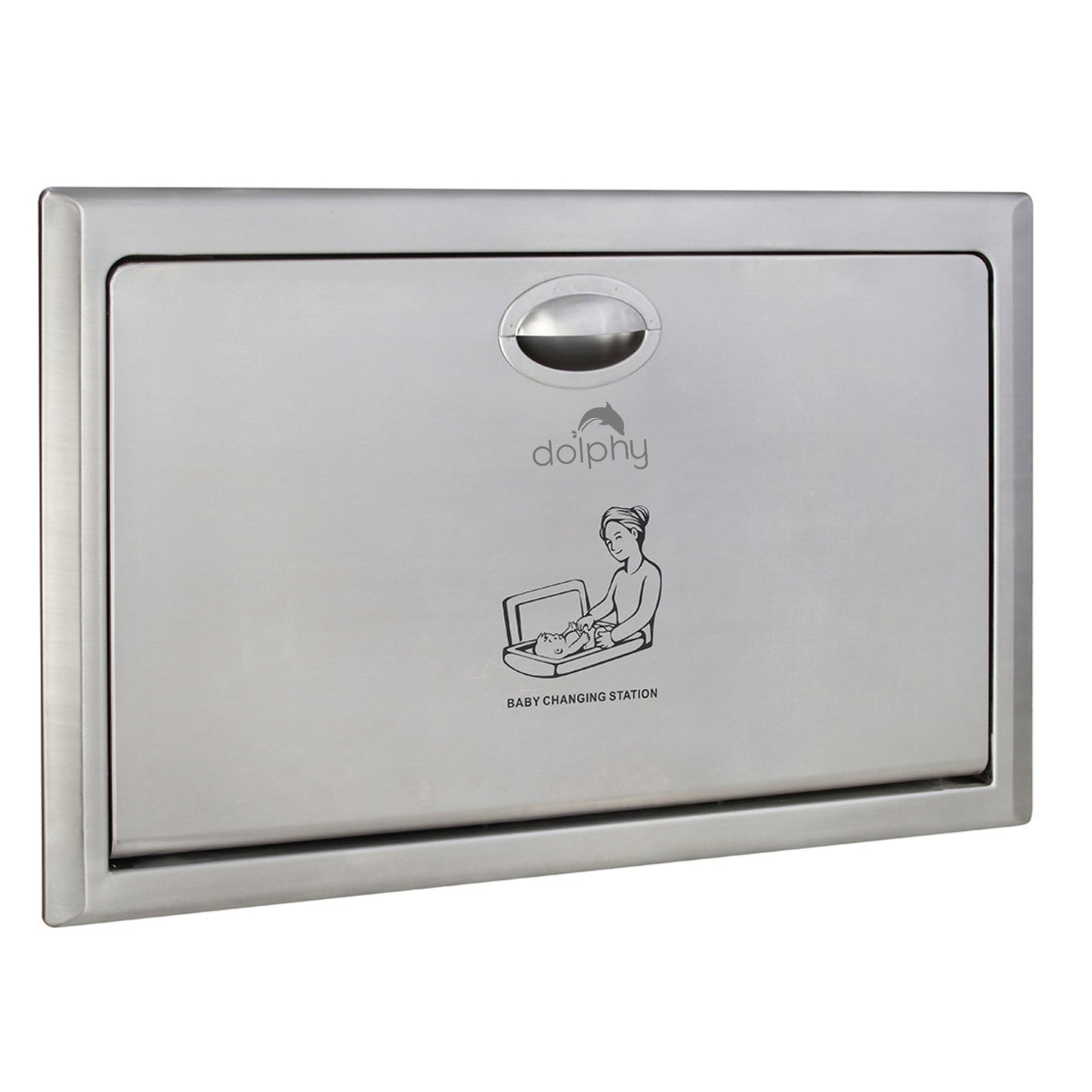 Recessed Baby Change Station - Stainless Steel V959-DBCS0005