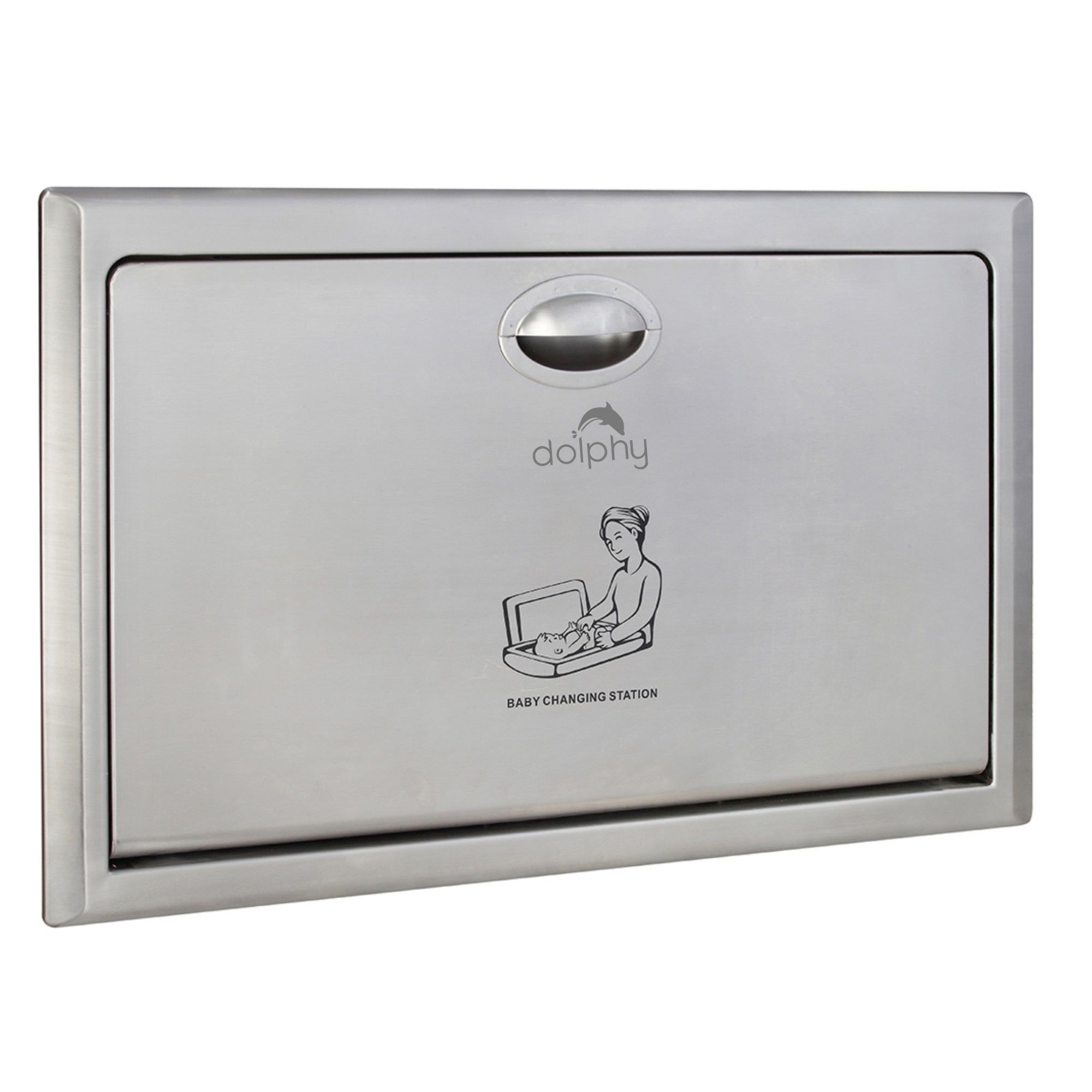 Recessed Baby Change Station - Stainless Steel V959-DBCS0005