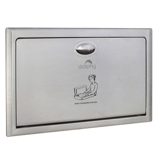 Recessed Baby Change Station - Stainless Steel V959-DBCS0005