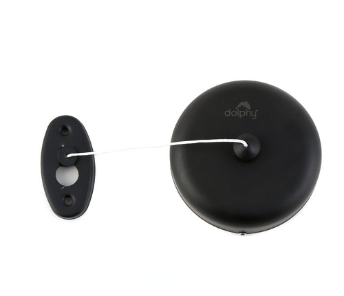 Retractable Single Clothesline - Black V959-DCLN0006