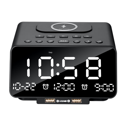Bluetooth LED Alarm With Radio V959-DDSN0001