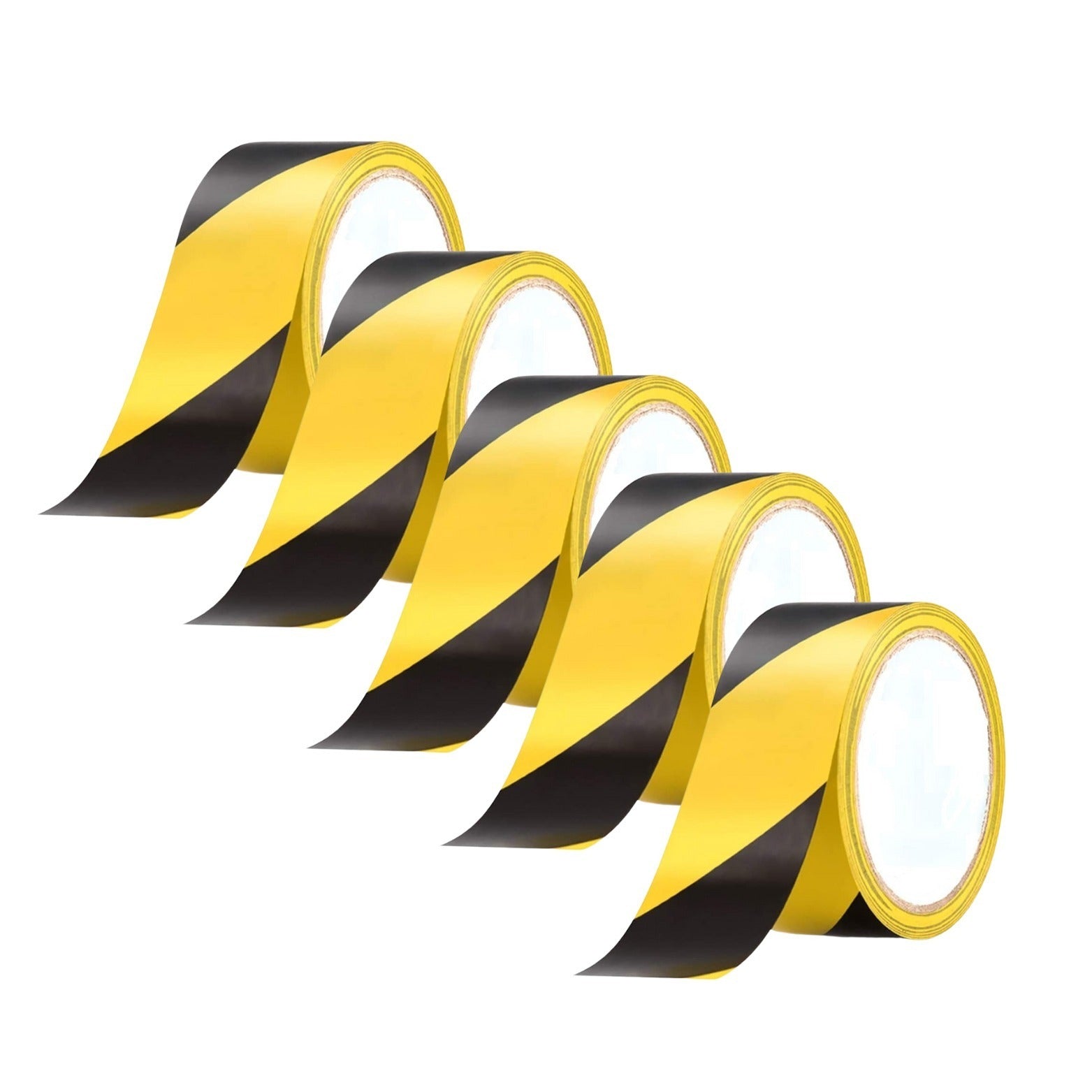 Floor Marking Tape - Zebra Lines (Pack of 5) V959-DFMT0001