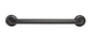 Wall Mount safety Grab Rail - Black V959-DHGB0012-B