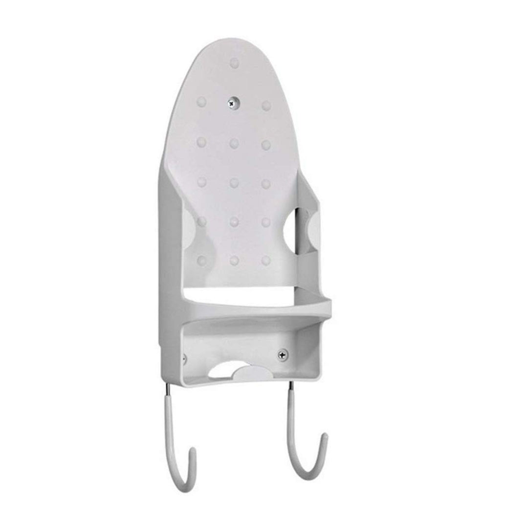 Wall Mounted Iron and Board Holder - White V959-DIBD0006