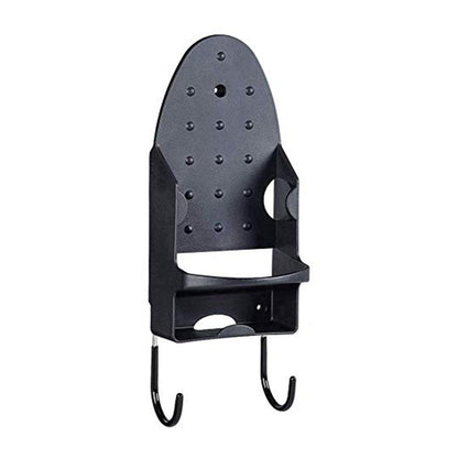 Wall Mounted Iron and Board Holder - Black V959-DIBD0007