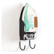 Wall Mounted Iron and Board Holder - Black V959-DIBD0007