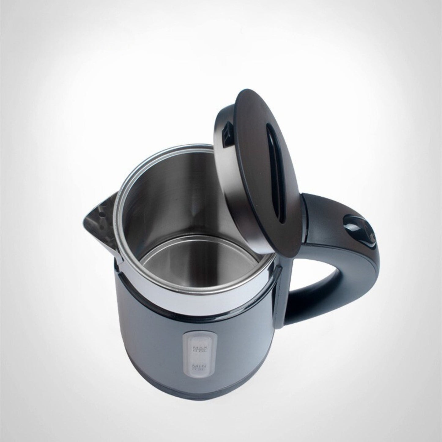 0.6L Stainless Steel Electric Kettle Black V959-DKTL0005