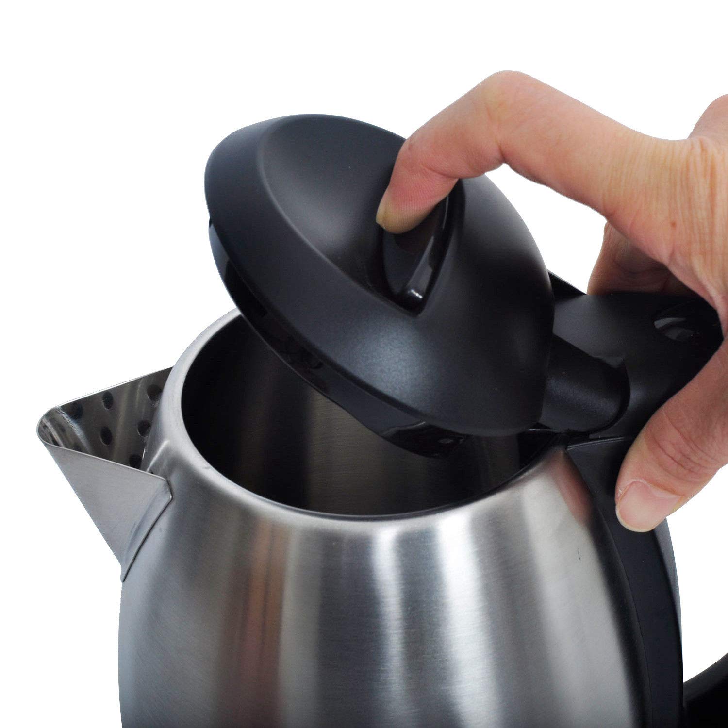 1.2L Stainless Steel Electric Kettle - Silver V959-DKTL0009