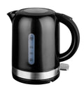 1L Black Electric Kettle High Grade Abs Material V959-DKTL0036