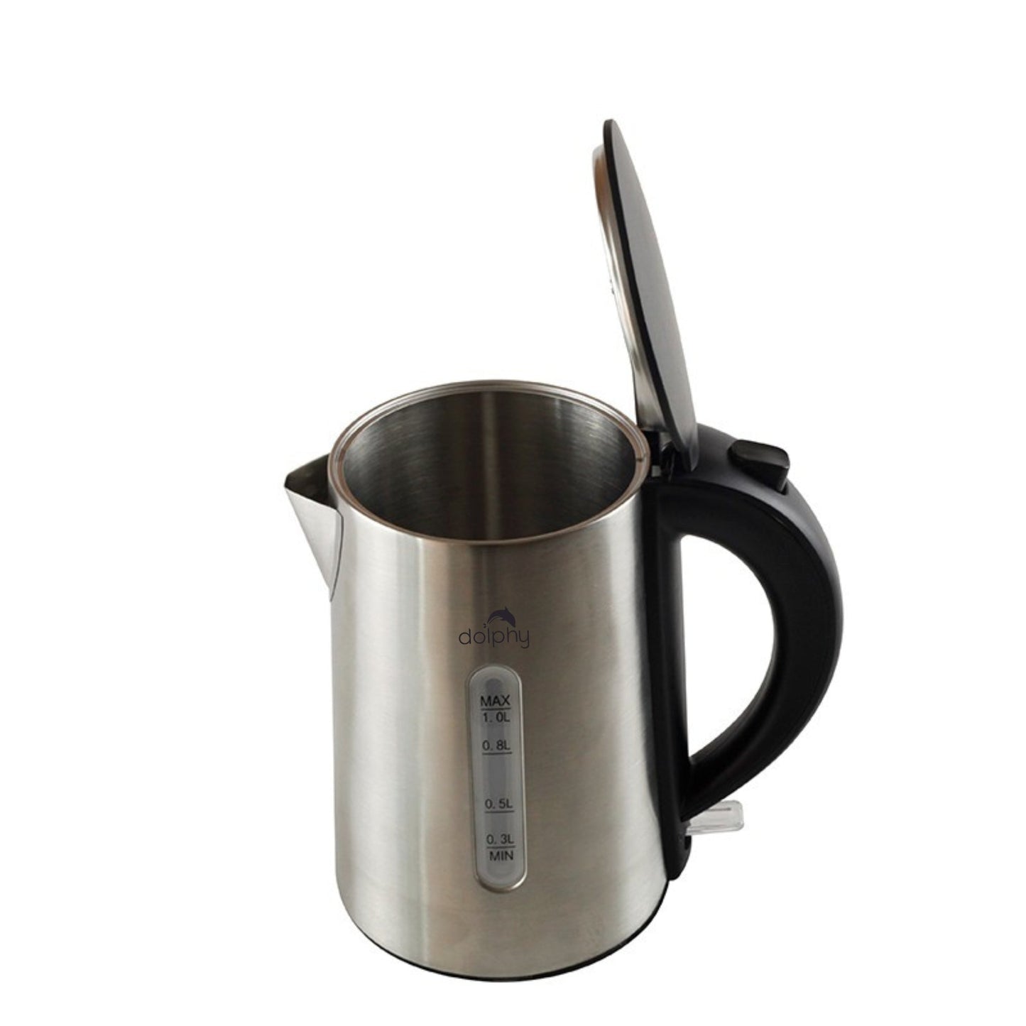 1.0L Brushed Silver Stainless Steel Kettle V959-DKTL0054