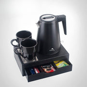 0.8L Stainless Steel Kettle - Black (Double Layer) V959-DKTL0055