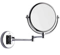 3X & 1X Wall Mount Magnifying Mirror (Solid Brass) V959-DMMR0037